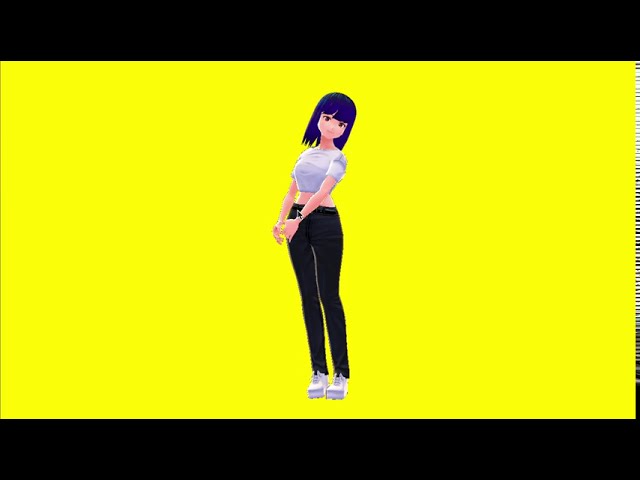 バーチャルキャラクター ミディアムヘア