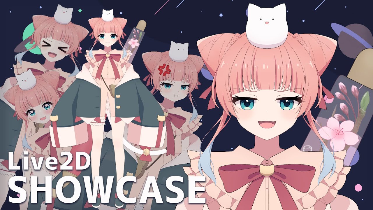 イラストレーター、live2dモデラー、アニメ