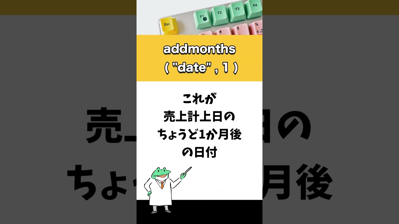  [Salesforce] 月末日付数式