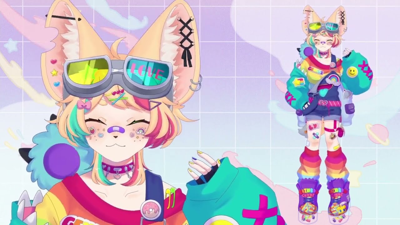 Live2Dモデリング