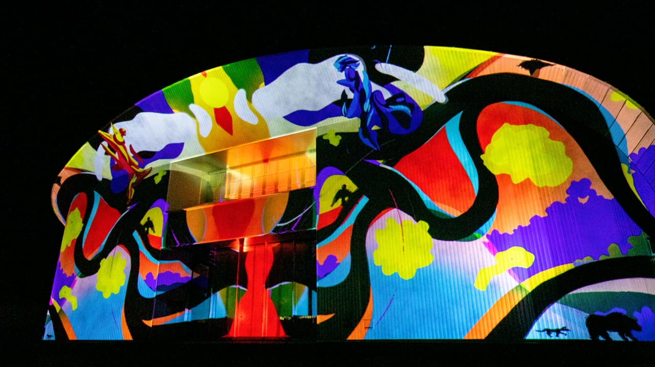 Upopoy Kamuy Symphonia : Projection Mapping and Lighting Show  [Full ver.]