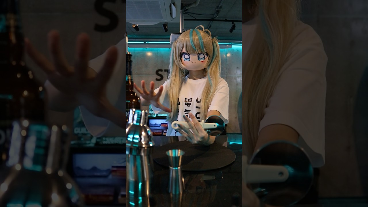 STUNさんでバーテンダーになるVtuber #天羽しろっぷ #vtuber #bar