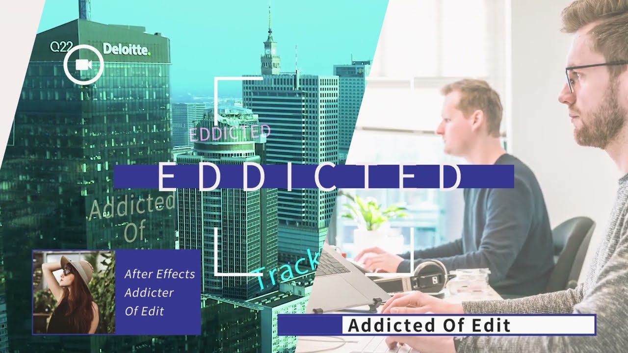 After Effects_ビジネスタイトル