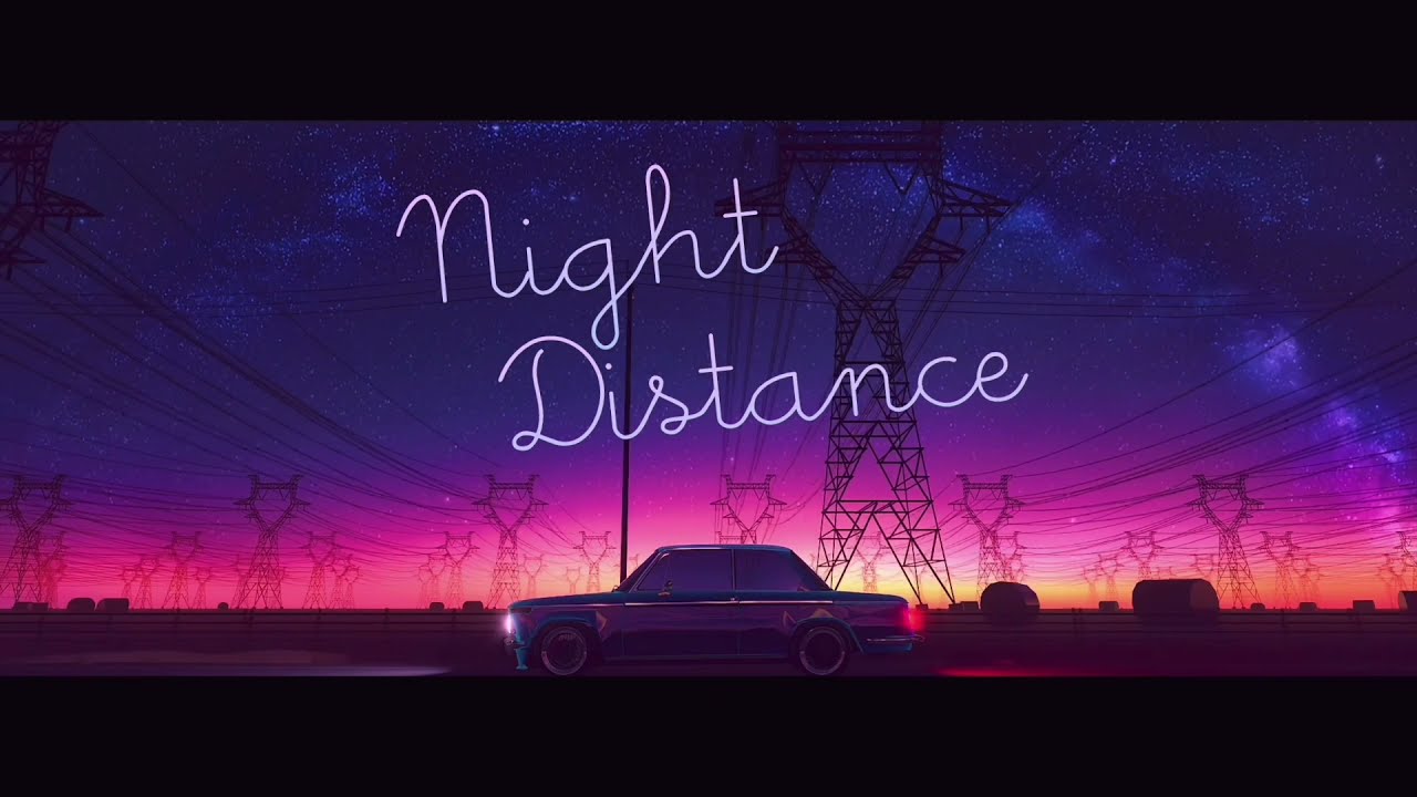 Night Distance MV 【cover by ANNE 】歌詞動画/シティポップ Neo City Pop / Japanese city pop