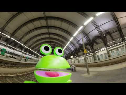 【VR】360°実写合成動画