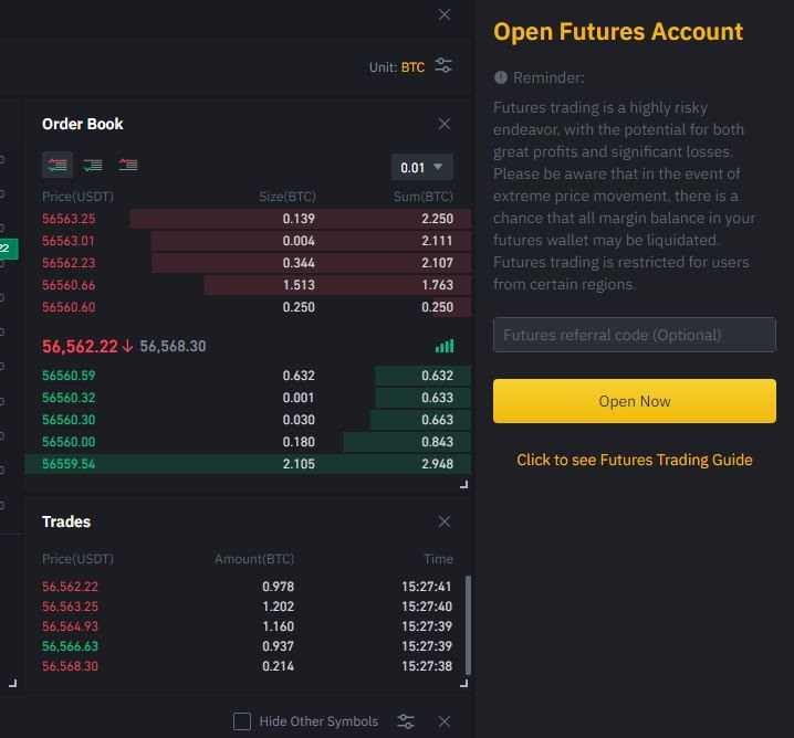 Binance referral code EUAAQDUK
