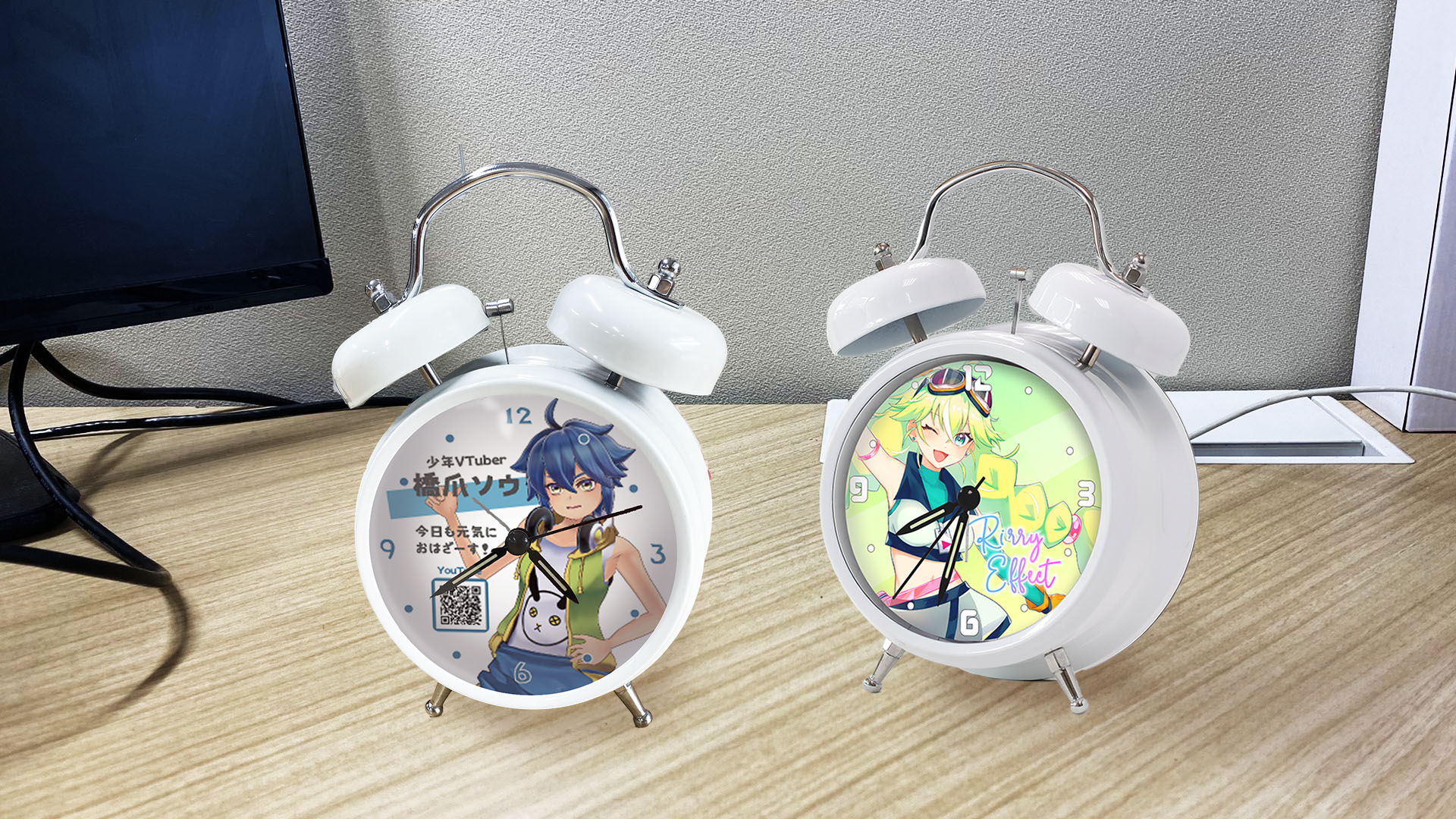 【PR TIMES】「そらのうえショッピングモール」内『VTuber時計』の、新メンバー追加を記念して、ボイス目覚まし時計発売決定！