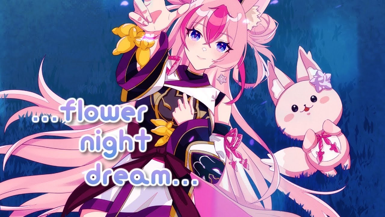 【オリジナル曲】...flower night dream...【Vtuber/花代乃メノラ】