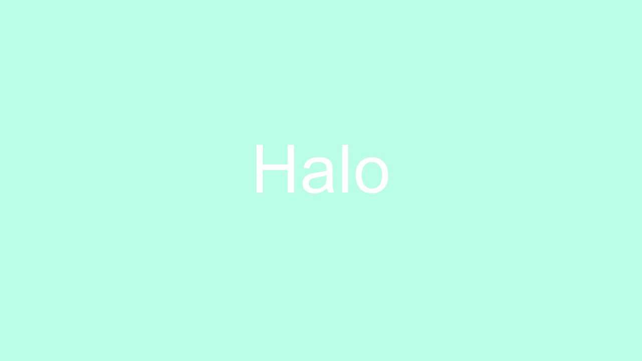 kumori - halo (Lyrics)