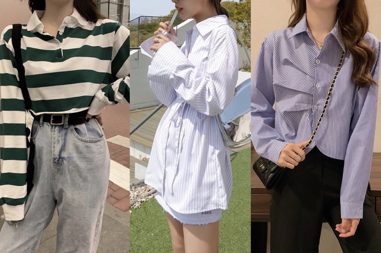 【SHEIN】2,000円以下で買える「ストライプ柄トップス」6選！口コミあり