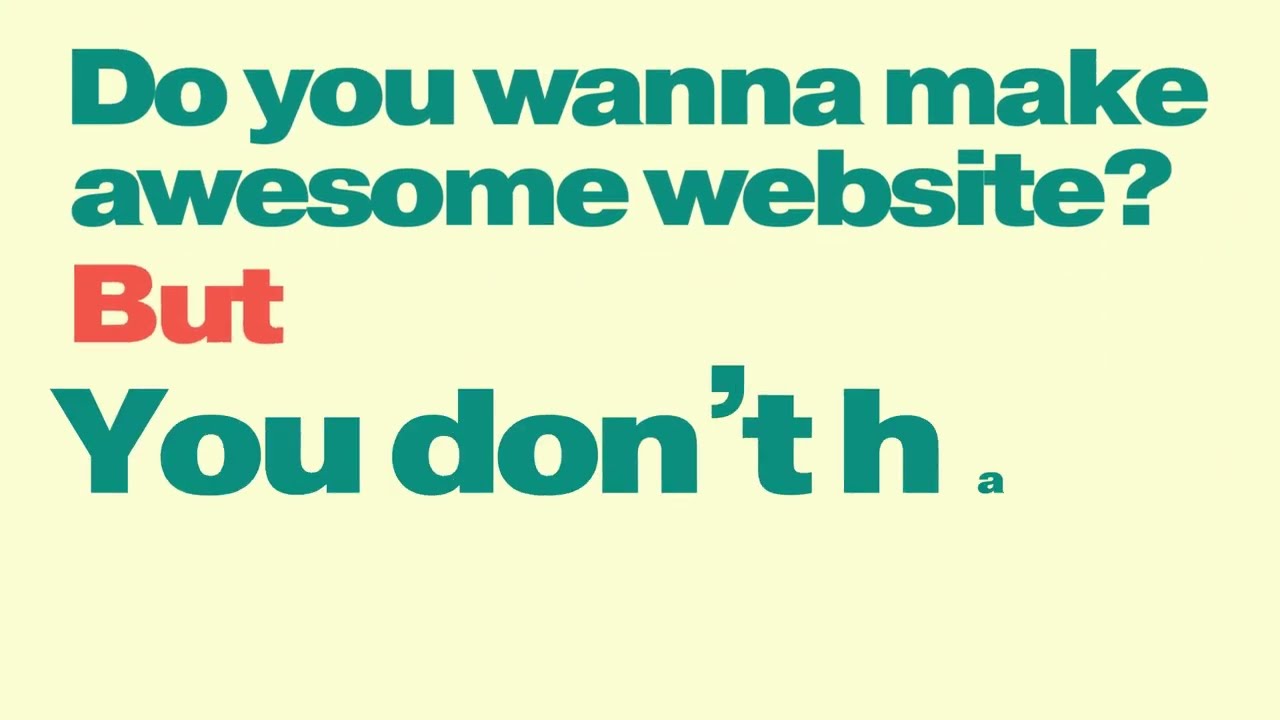 For Web Advertisement