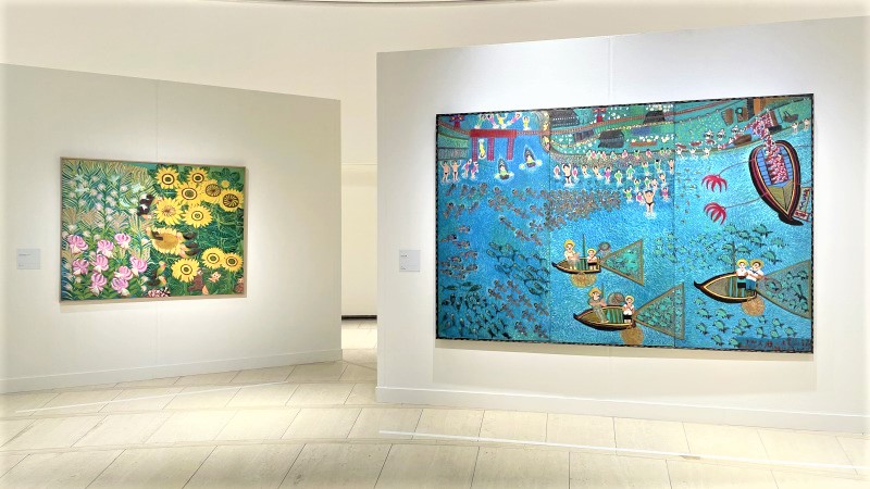 ダイナミックな作品とエネルギーに圧倒される！塔本シスコの自由な創造力 - Sfumart