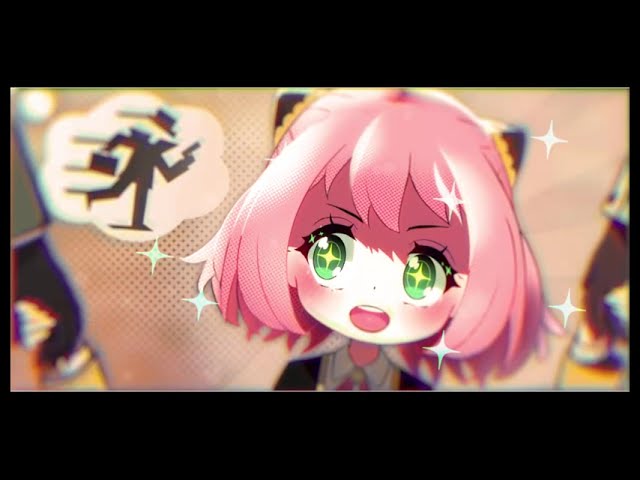 SPY FAMILY アーニャ　ループアニメ