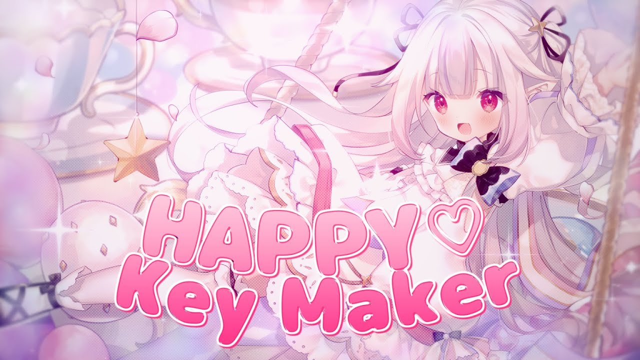 【オリジナル曲】HAPPY♡Key Maker - 眞白かのん【Vtuber】