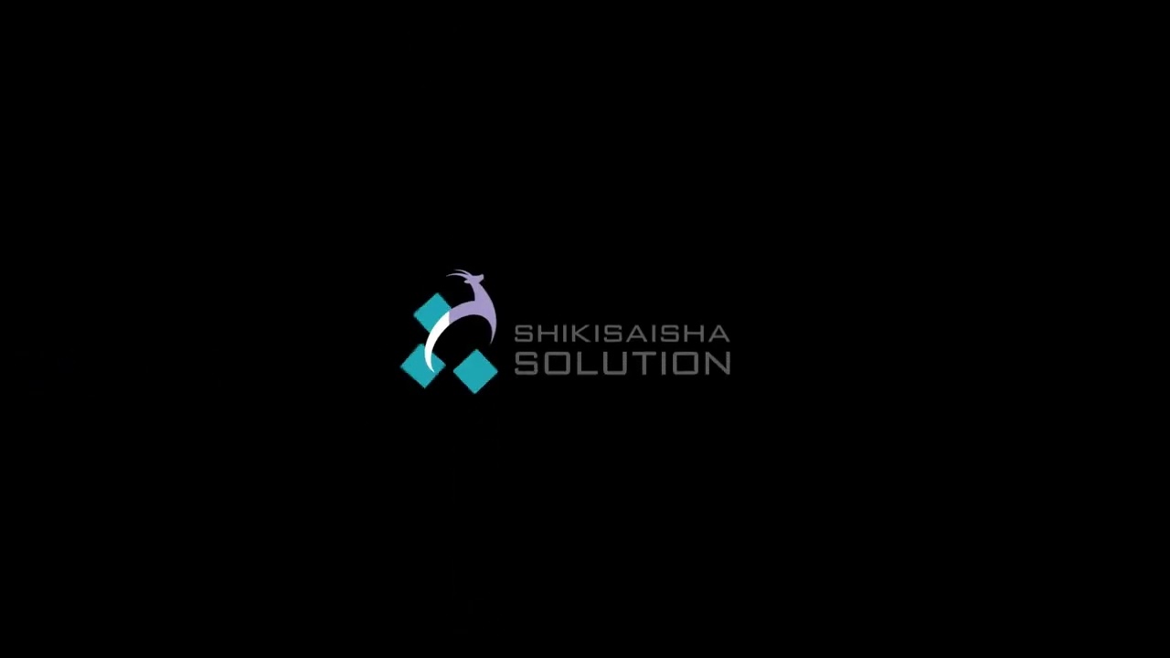 色彩舎ソリューション　ロゴ動画