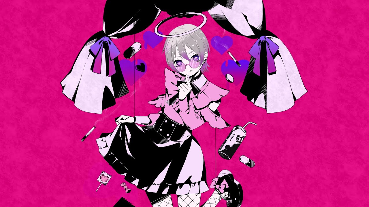動画編集者、アイコンイラスト