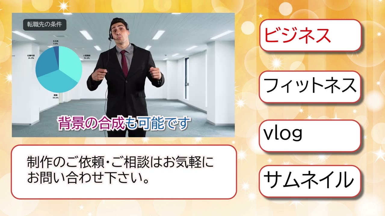 動画編集☆ポートフォリオ合格作品