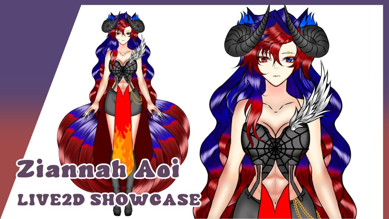 【Live2D】Model Showcase ziannah aoi