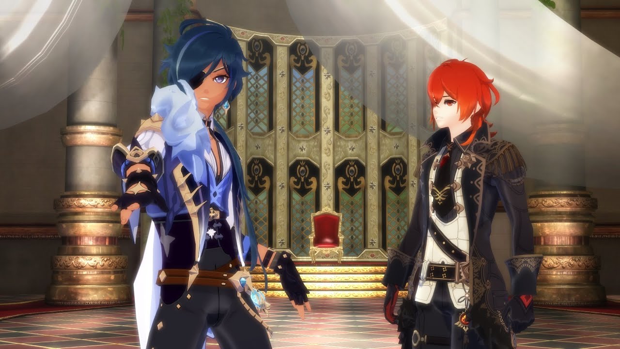 MMD Genshin Impact - Kaeya & Diluc - Cantarella