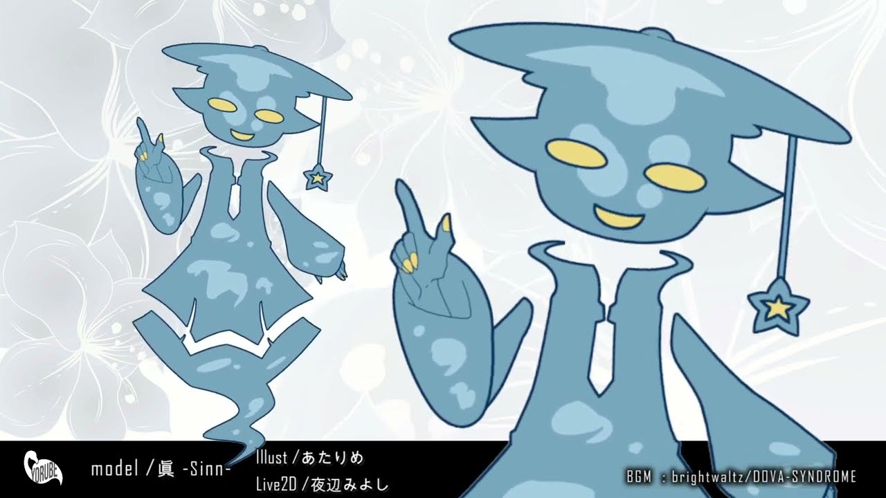 live2dモデリング、dm