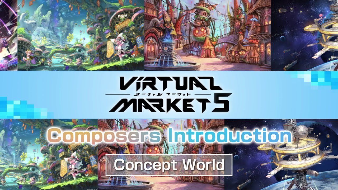Virtual Market 5 「Orbital」会場BGM制作