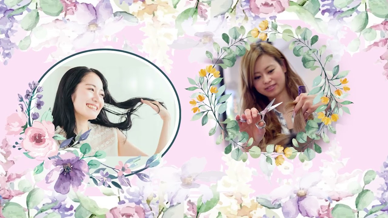 CMサンプル美容院