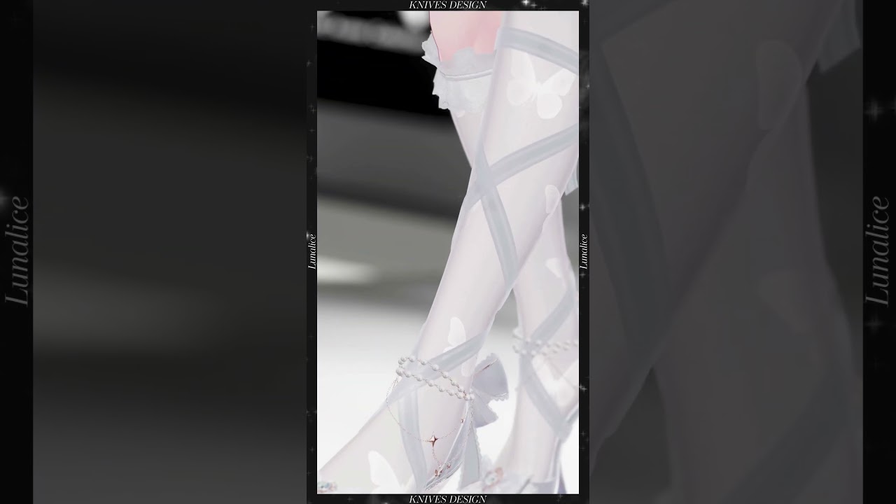 【VRChat 衣装紹介】LUNALICE - KNIVES DESIGN [White] #vrchat