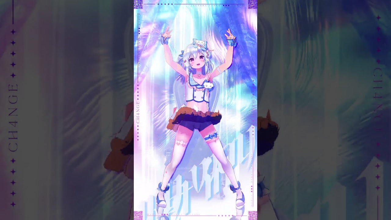 「CH4NGE」歌ってみた＆踊ってみた(犬山たまき Ver.) #shorts #vtuber