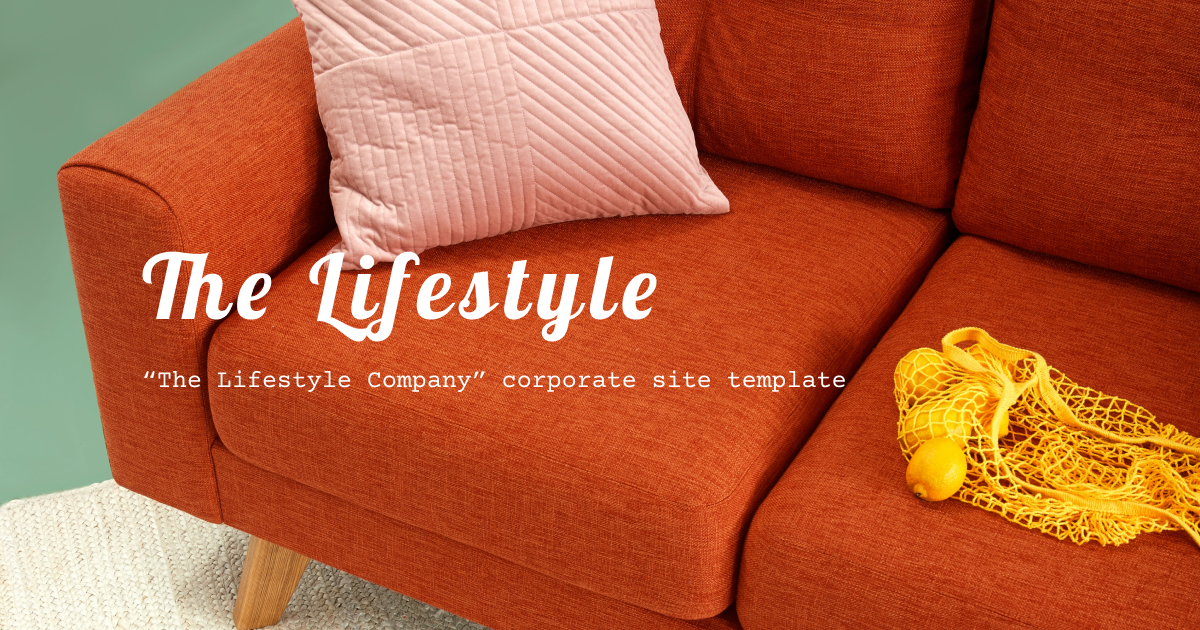 【ポートフォリオ用】HP制作/cozy