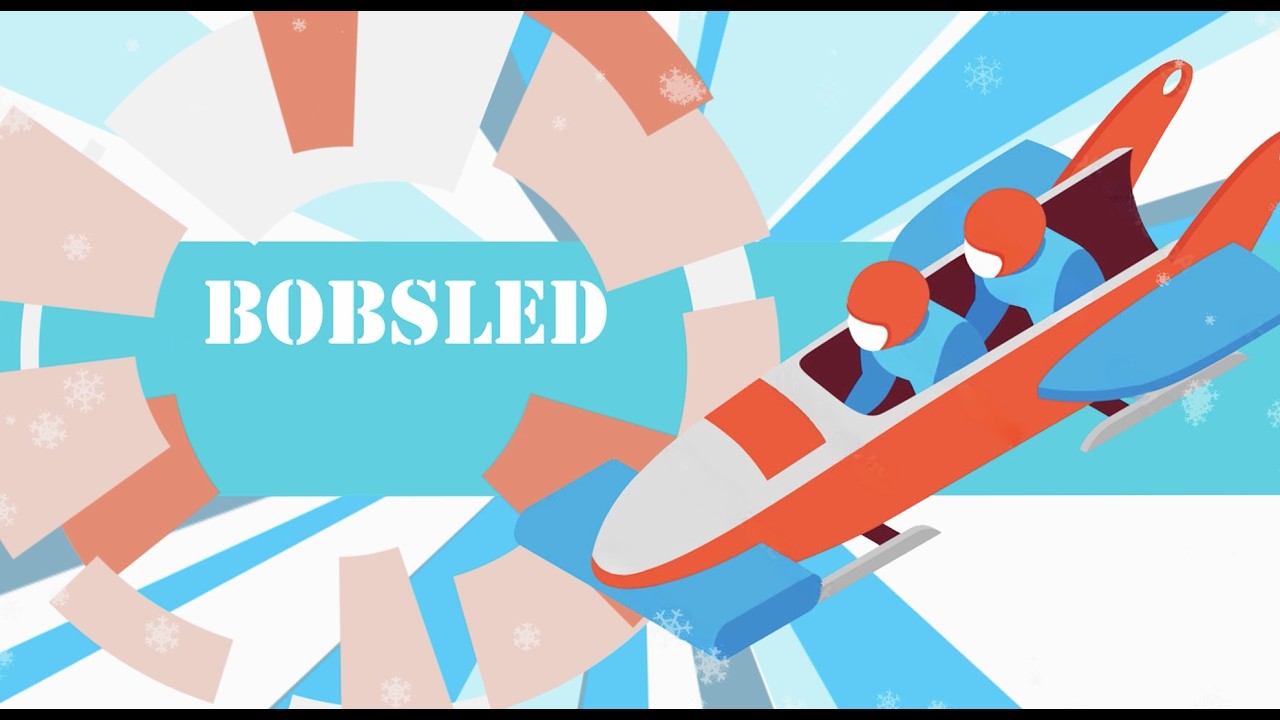 【動画編集】サンプル動画　キャタクター紹介アニメーション_ウインタースポーツ