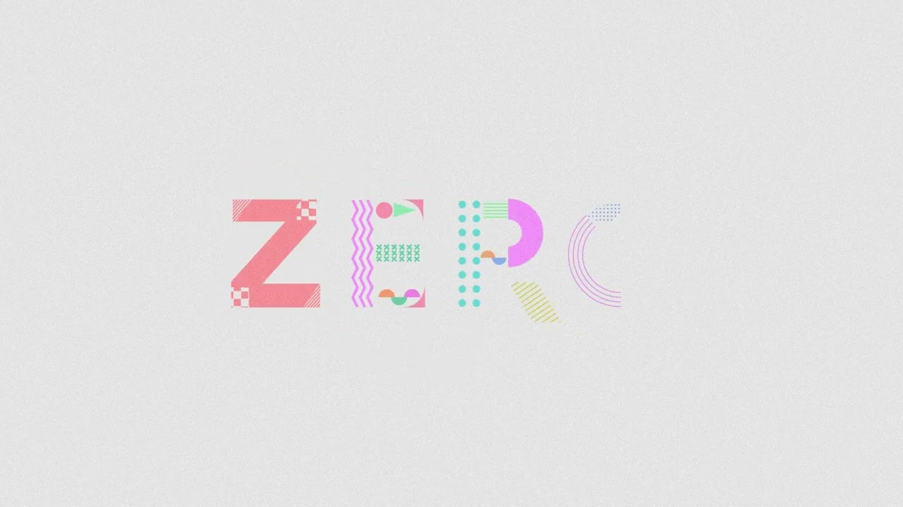 幾何学的なメンフィスデザイン(0:06)