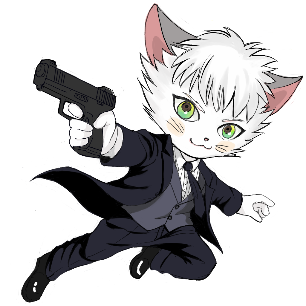 猫のミニキャラ-1