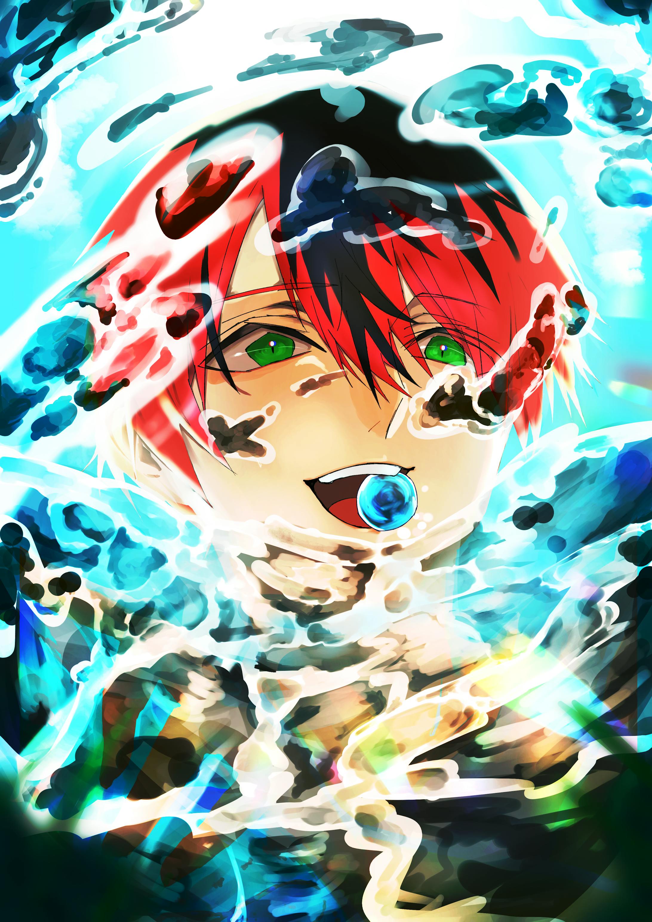 夏の水の中から-1