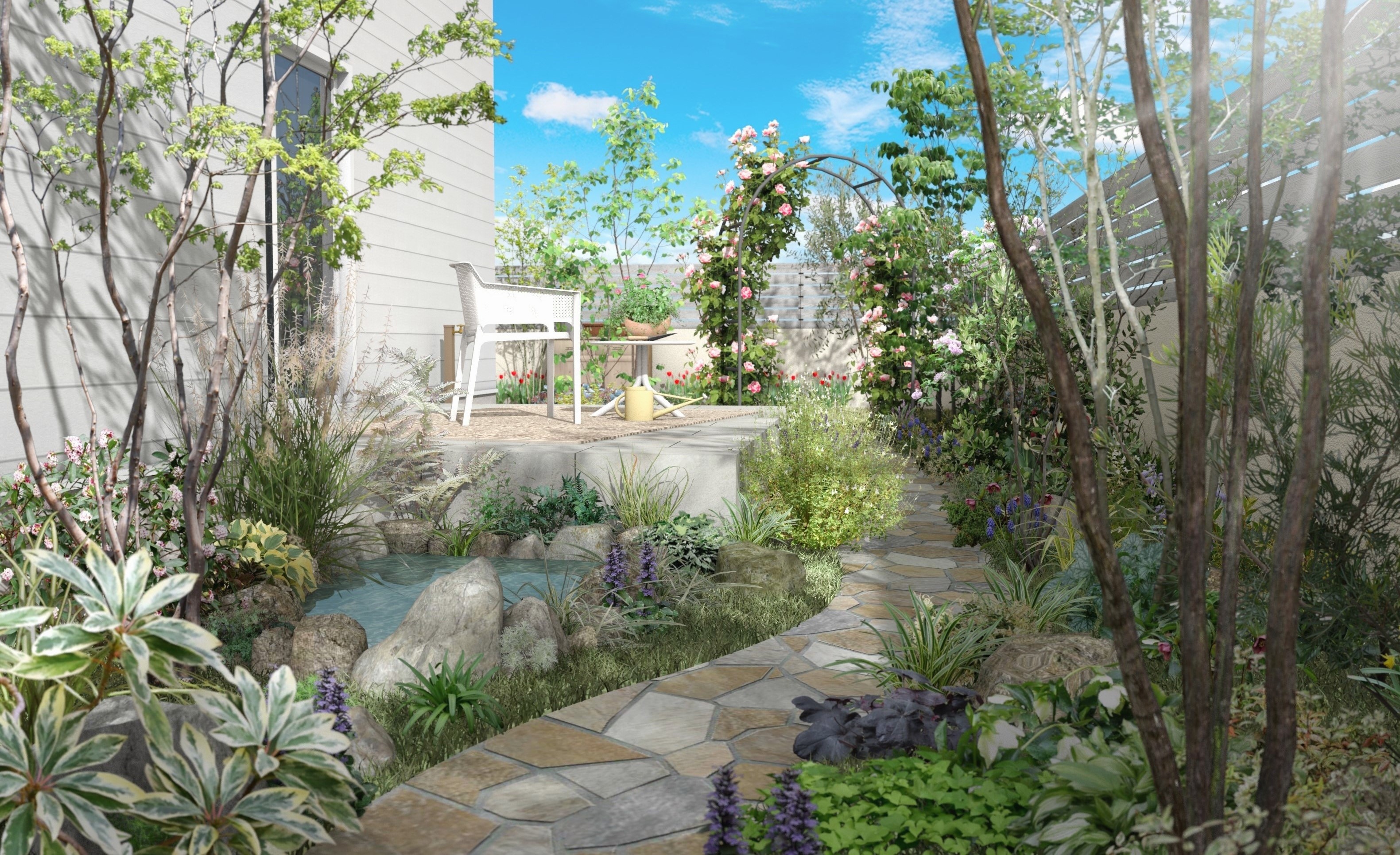 RIKｺﾝﾃｽﾄ2024受賞作品　【my garden】-1