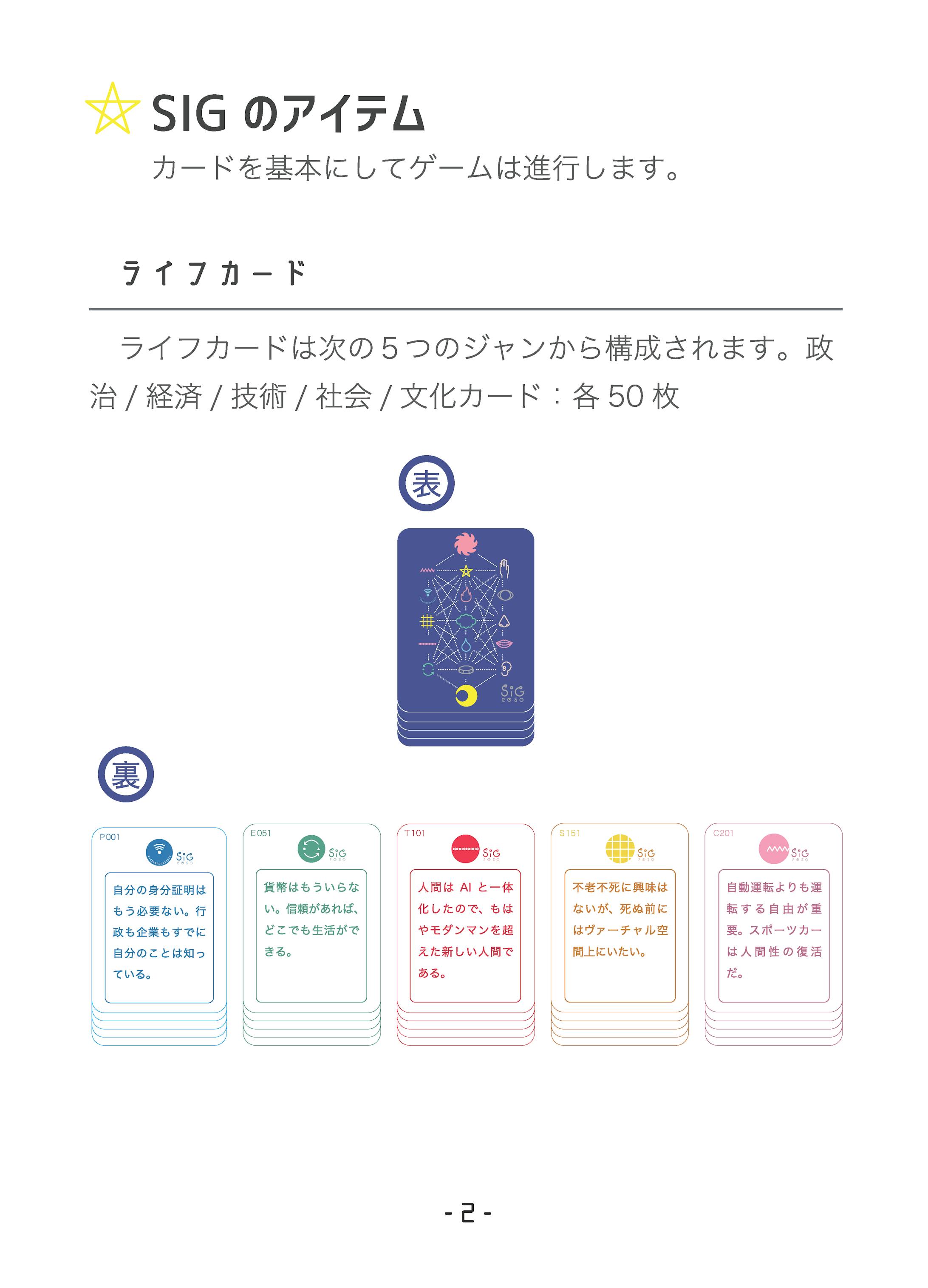 取扱説明書 カードゲーム 取扱説明書 カードゲーム