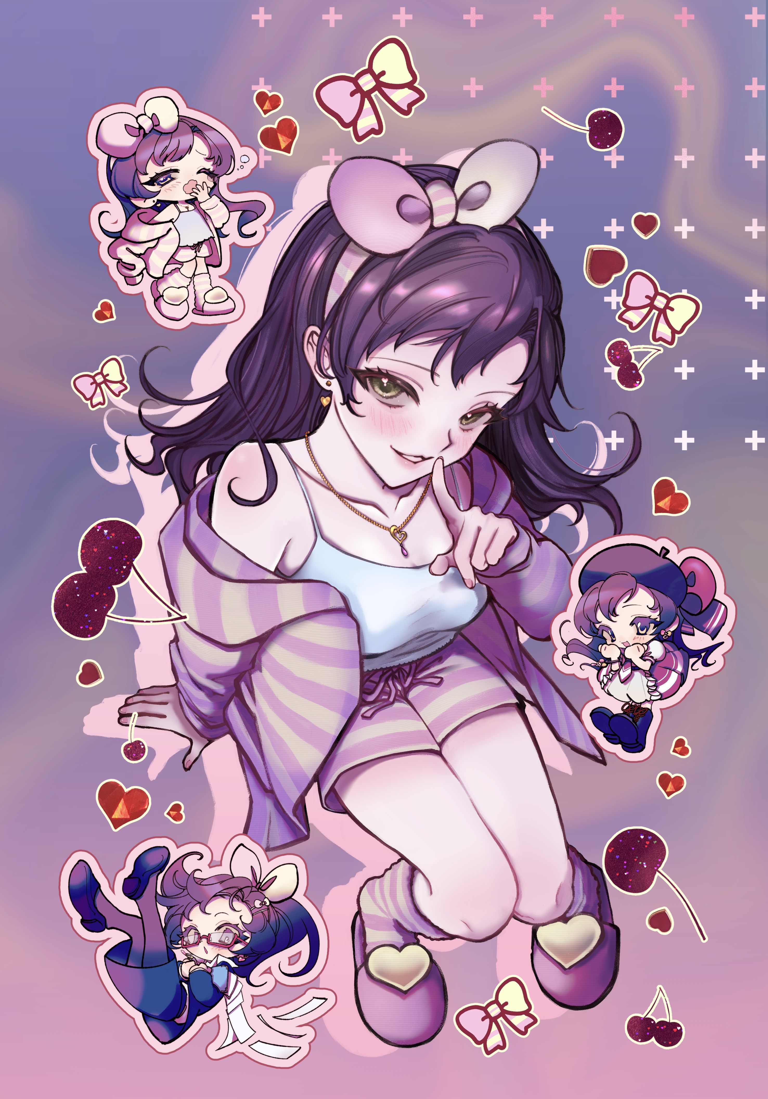 【Works】ましまあろ様  一枚絵-1