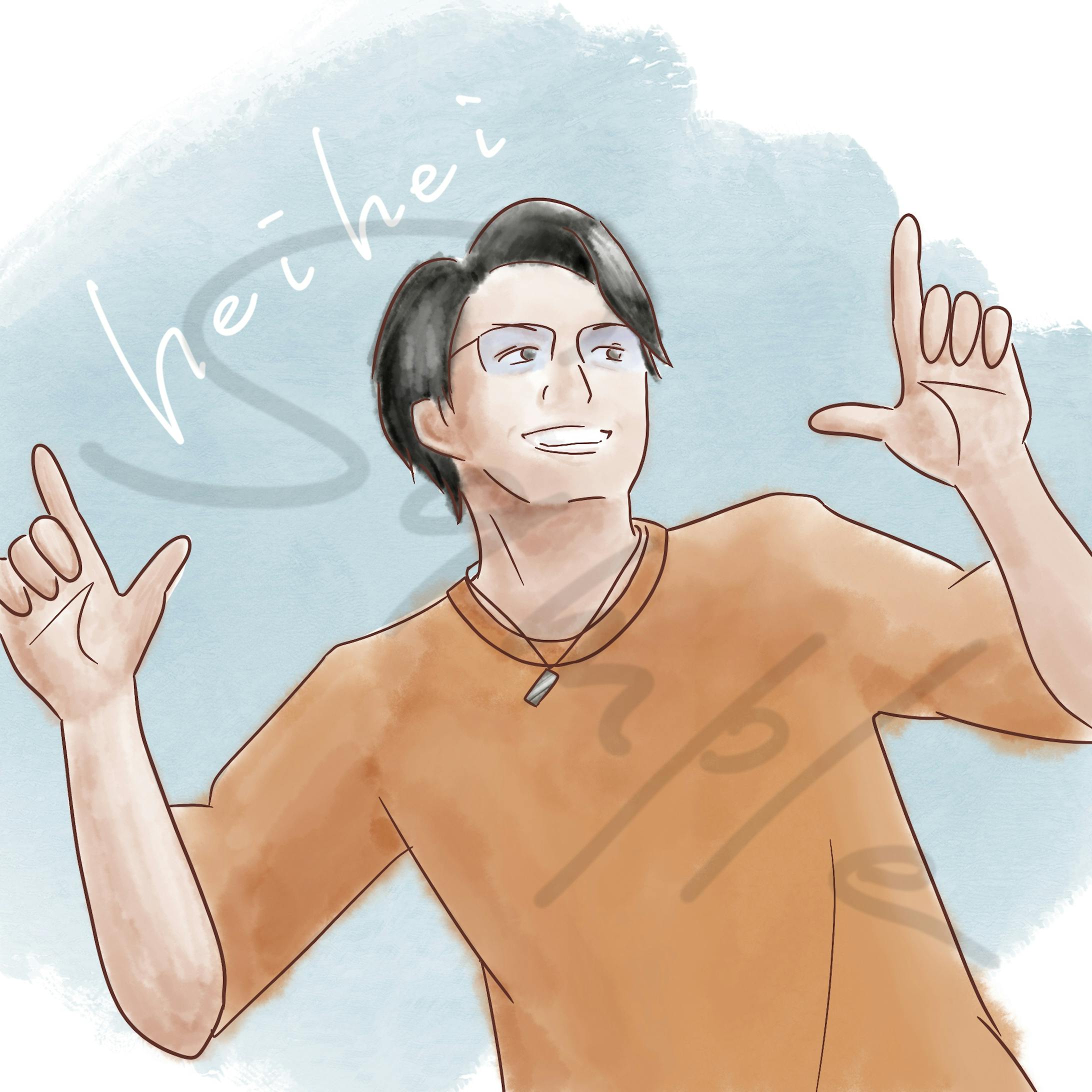 水彩人物画-1