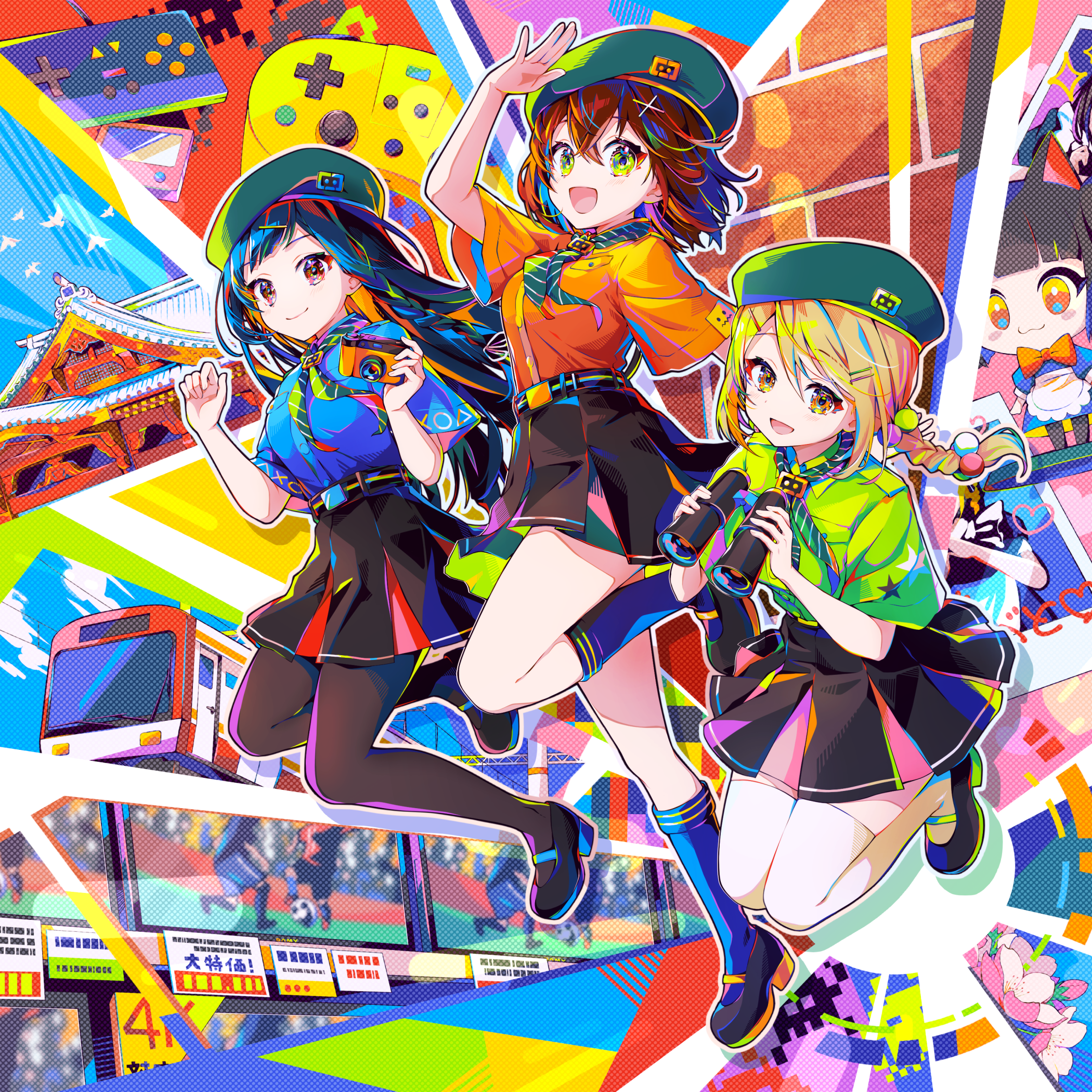 『再発見！アキバ探訪☆』 ジャケットイラスト-1