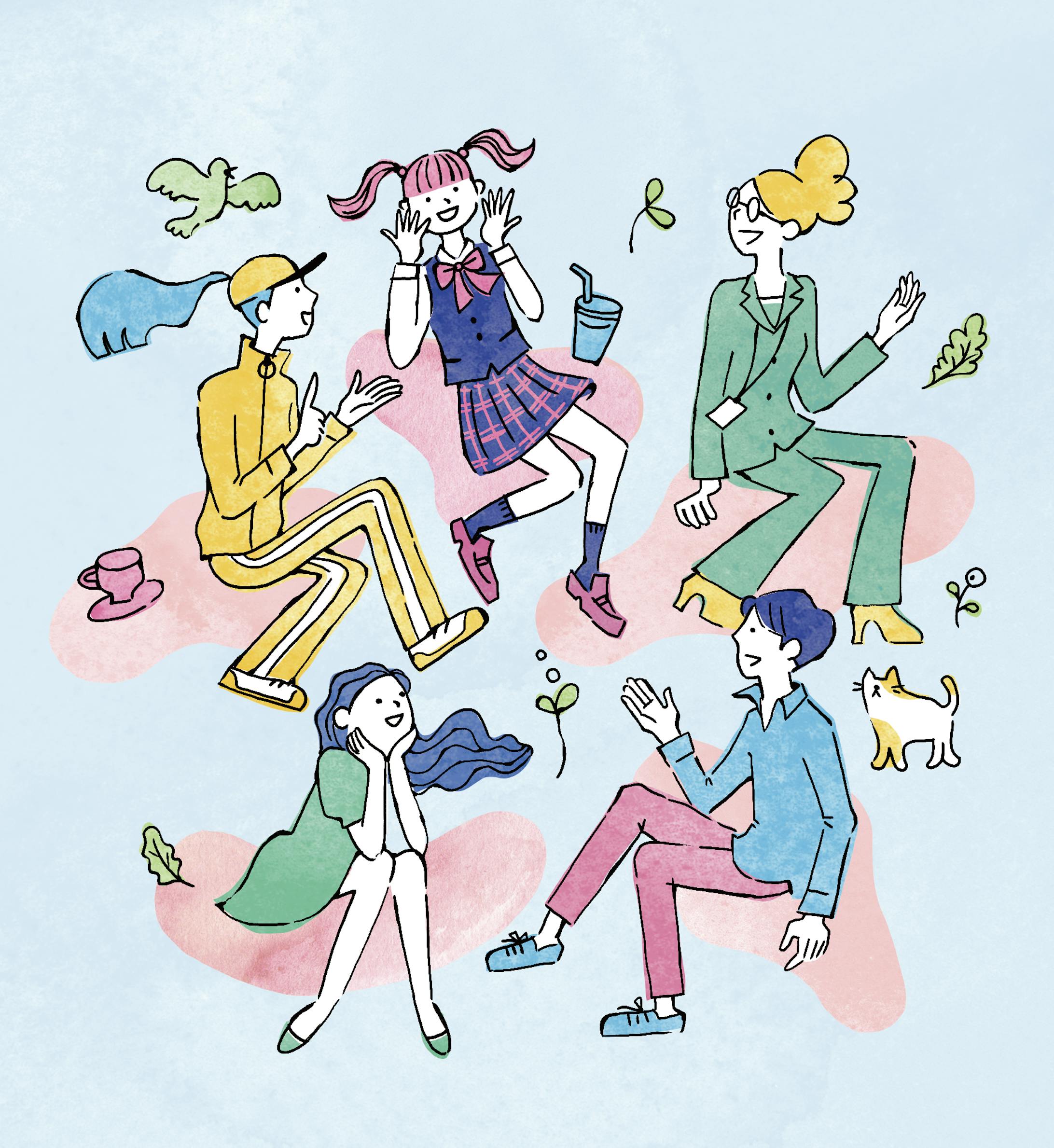 書籍　表紙イラスト＋裏表紙イラスト-1