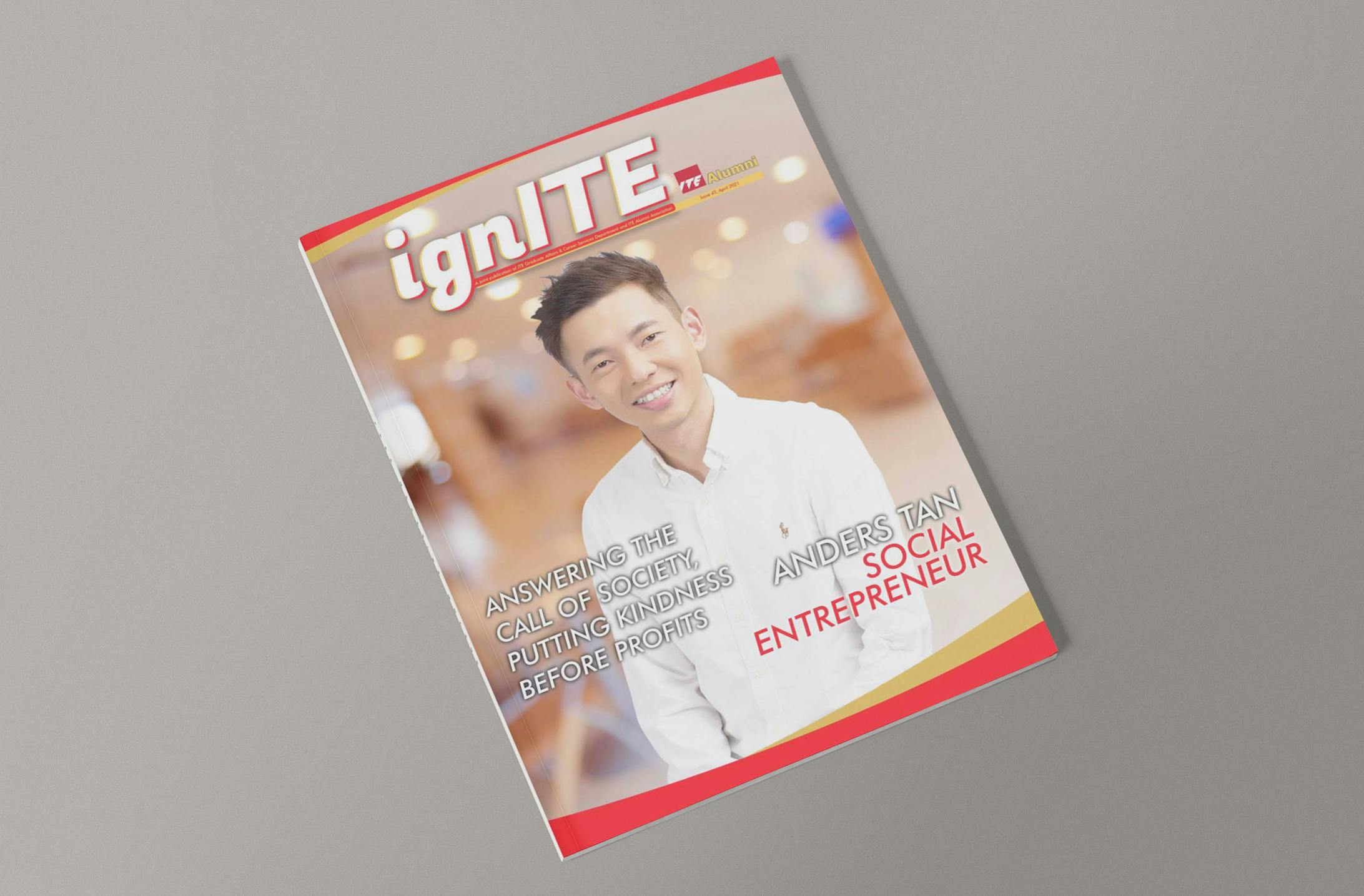 IgnITE Magazine and Logo design