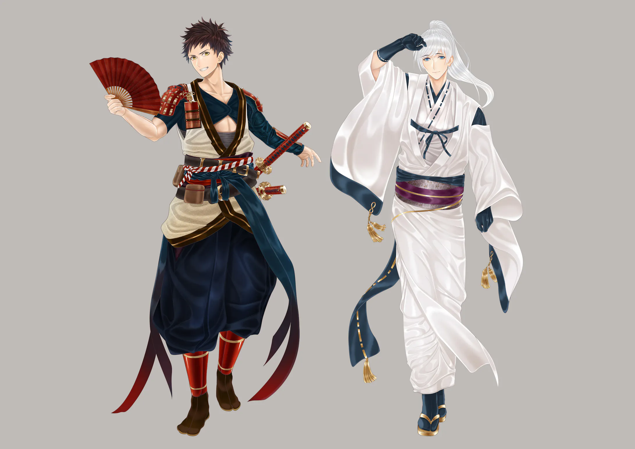 和風オリジナルキャラクターデザイン 和風オリジナルキャラクターデザイン