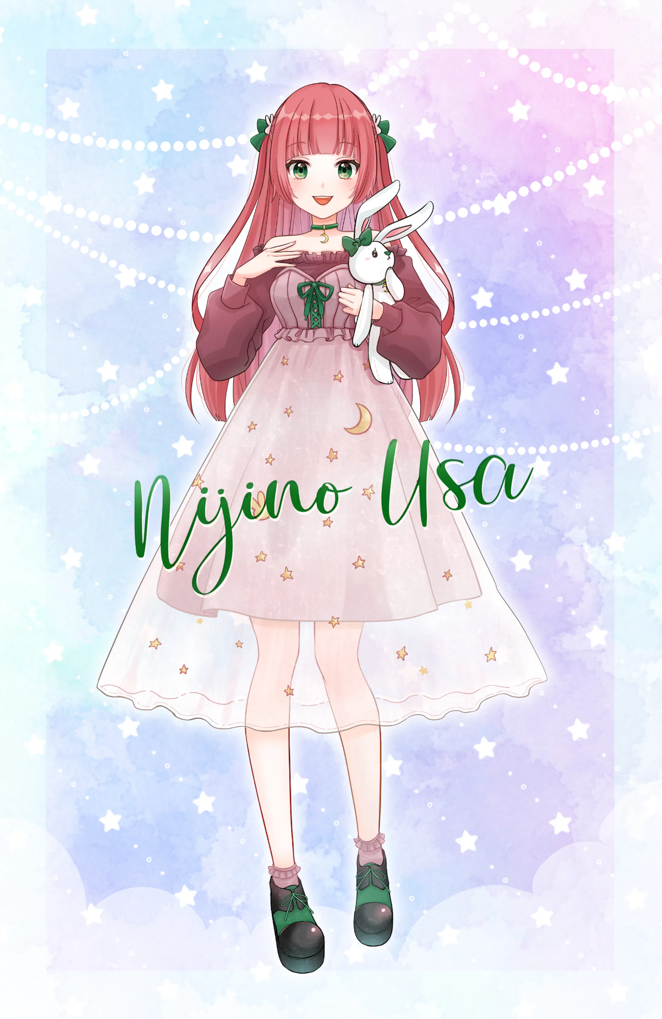 Iriam配信用イラスト