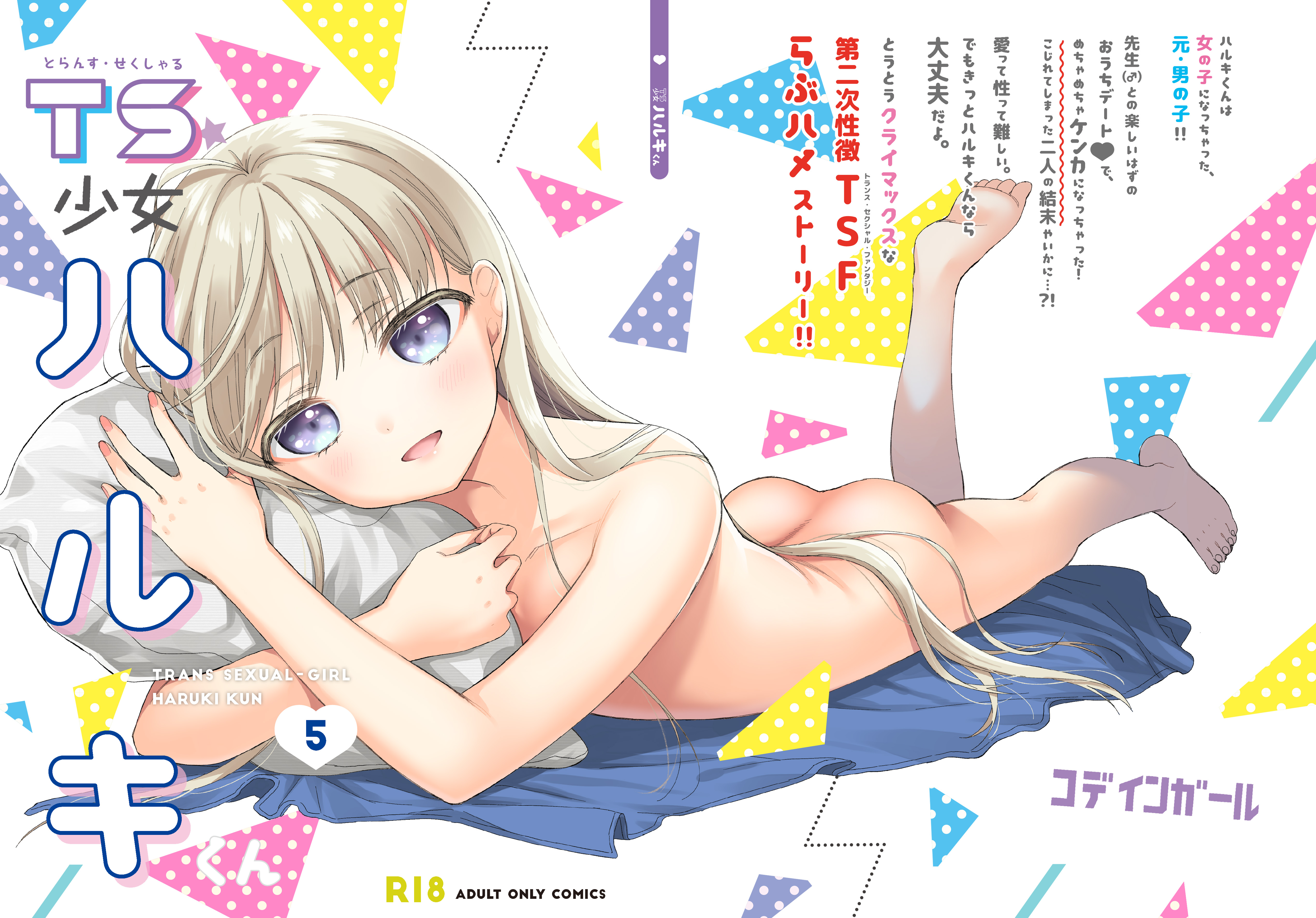 TS少女ハルキくん05［表紙デザイン］-1