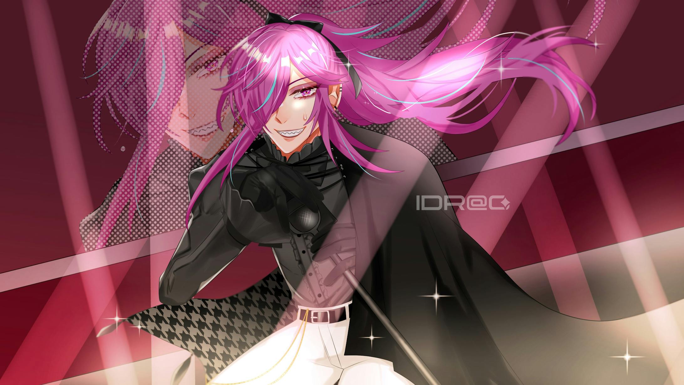 アイドルスチル風イラスト アイドルスチル風イラスト