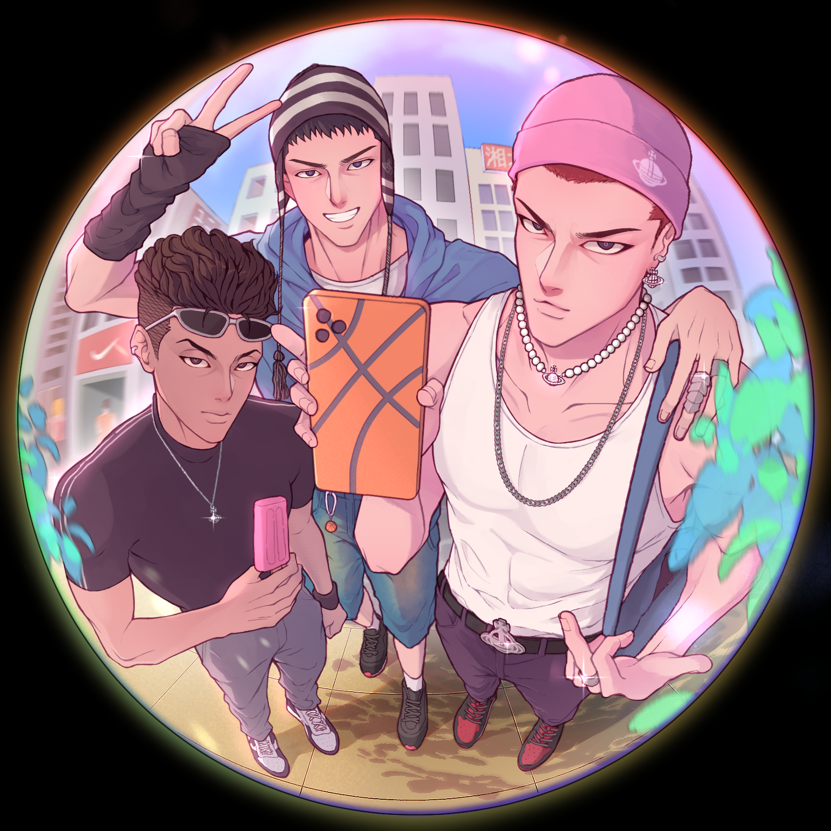 [SLAM DUNK] 3BK Selfie-1