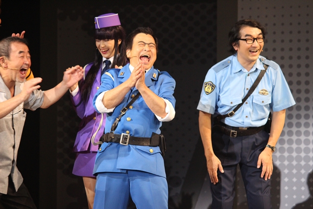 ラサール石井「最後に花を添える気持ちで」　舞台「こち亀」開幕！　東京公演ではスペシャル縁日もI�@���������ł̓X�y�V����������