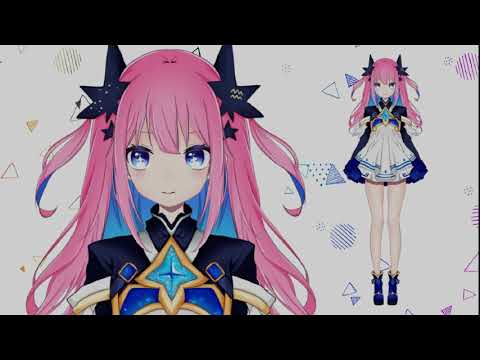 【 #Live2DShowcase 】みずがめ座の女の子 -Aquarius Girl-【販売中 -now on sale-】#魂募集