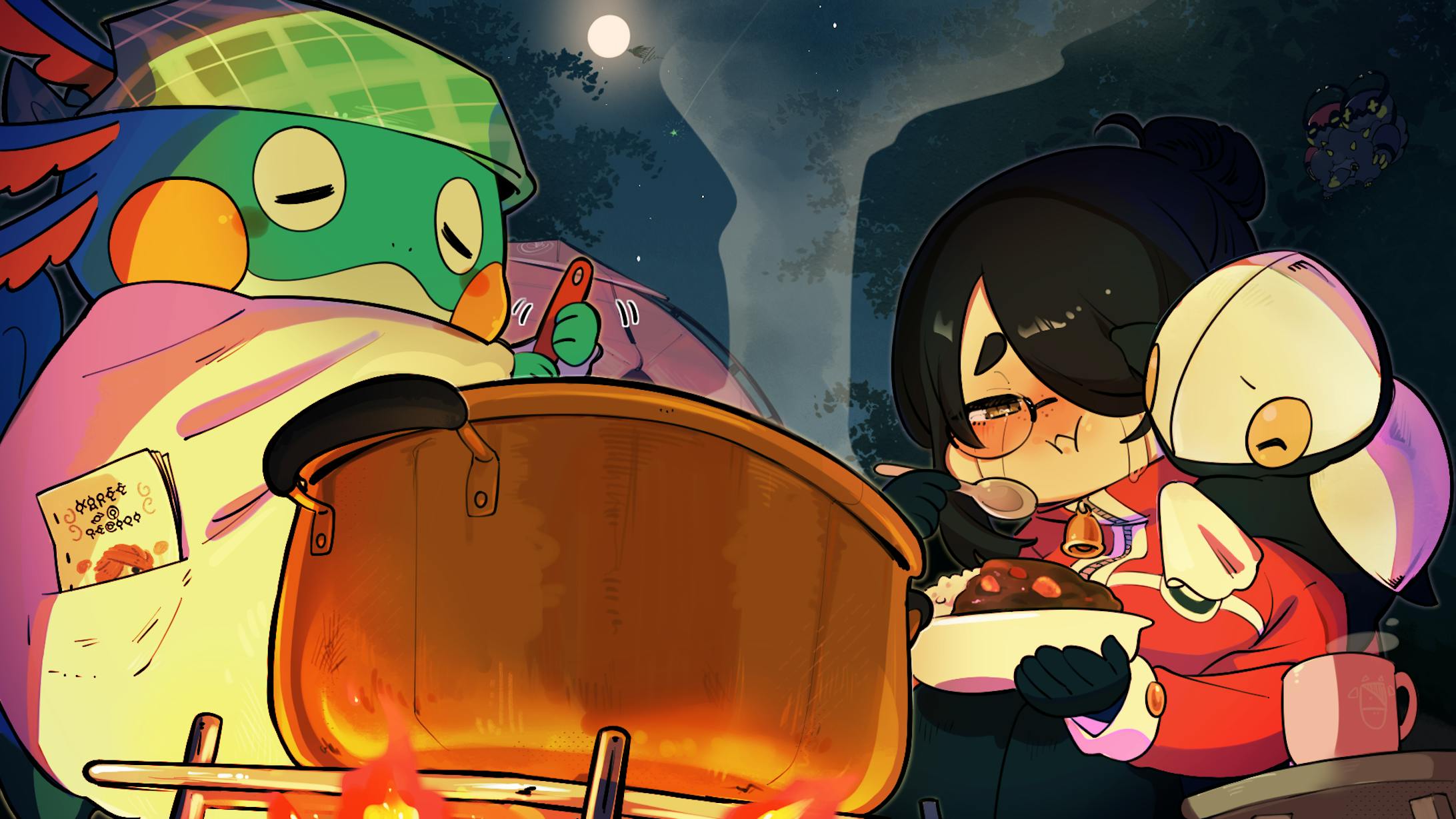 【ポケモンエメラルド】なぐさめキャンプカレー-1
