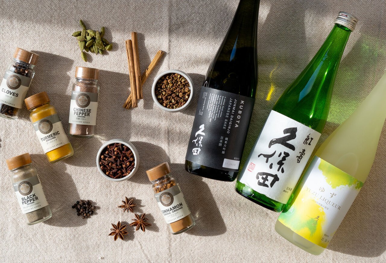 気軽に手に入るスパイスを混ぜて、日本酒2.0の味を作ってみた！