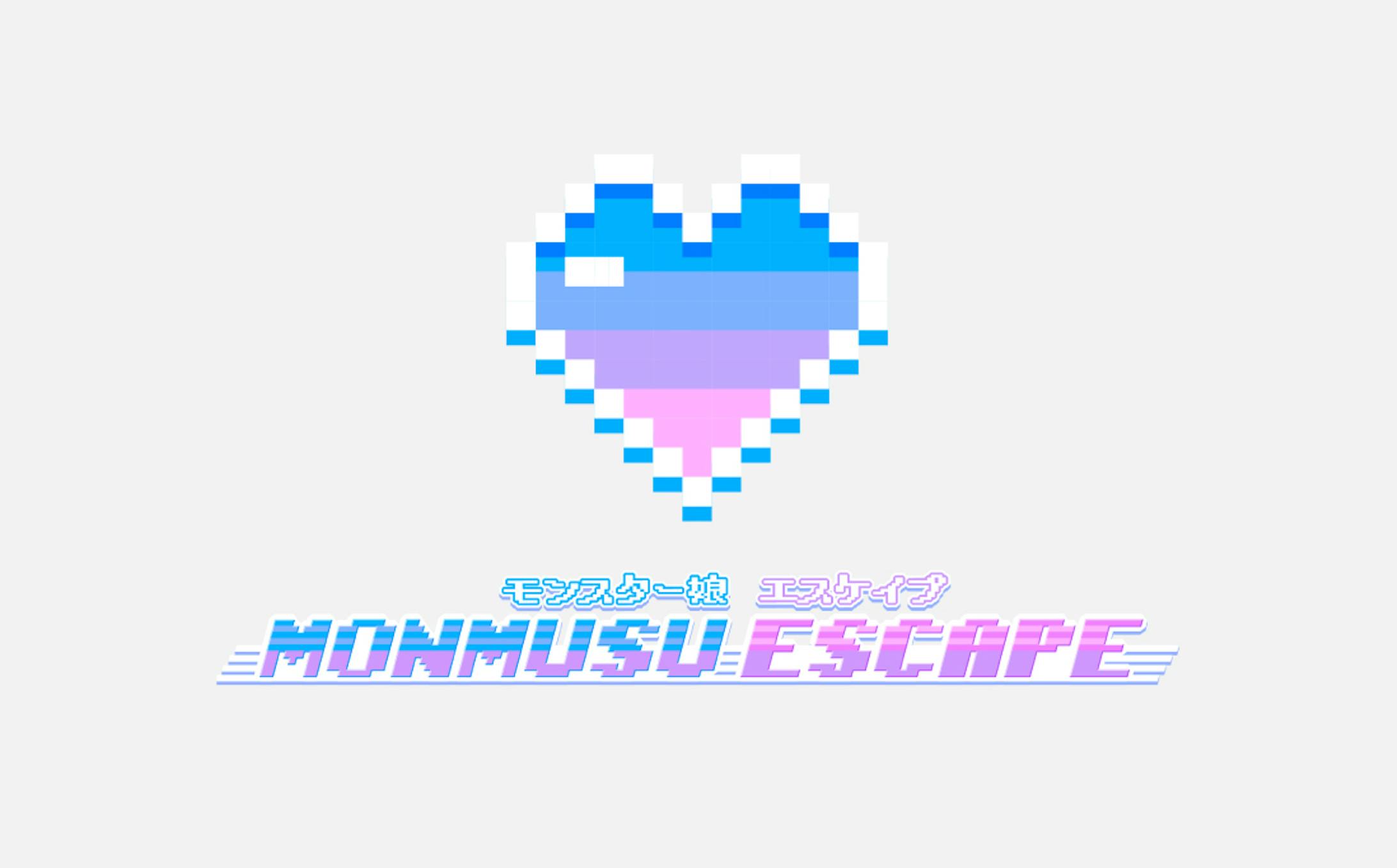 ゲームロゴ「MONMUSU ESCAPE」-1